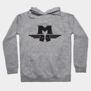 Motobecane 'M' logo - black Hoodie